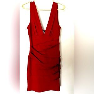 Red, Bodycon Dress